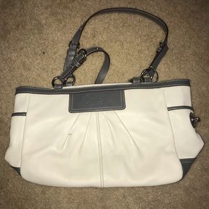 COPY - Coach Bag-White Leather